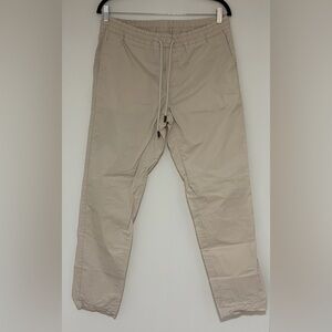 Hugo Boss Men’s Drawstring Waist Khaki Jogger Pants Size 32R